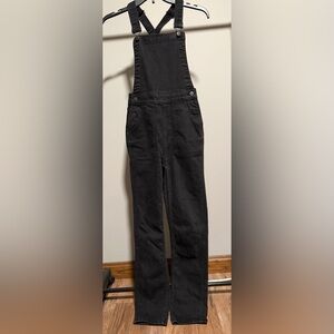 Madewell Women’s Black Overalls
